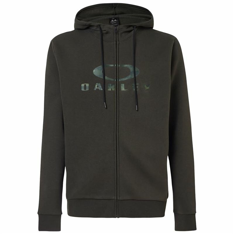 Sweat à capuche homme Oakley Bark Fz Hoodie 2.0 Vert Vert foncé