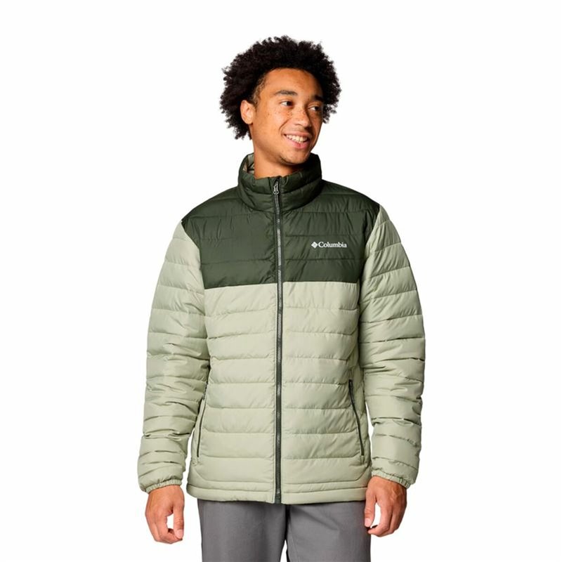 Veste de Sport pour Homme Columbia Powder Lite II Vert