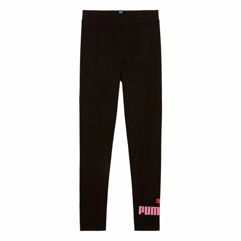 Leggings de Sport pour Enfants Puma Essentials Logo G Noir