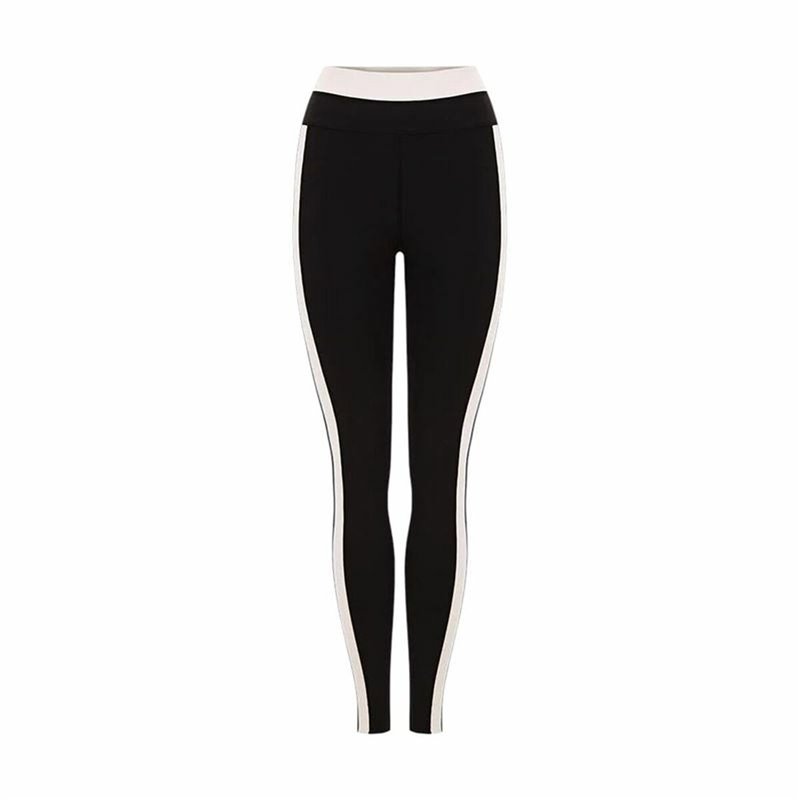 Leggings de Sport pour Femmes Black Limba Yinyang Noir