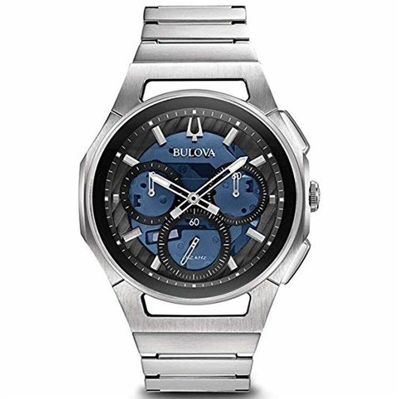 Montre Homme Bulova 96A205 Argenté