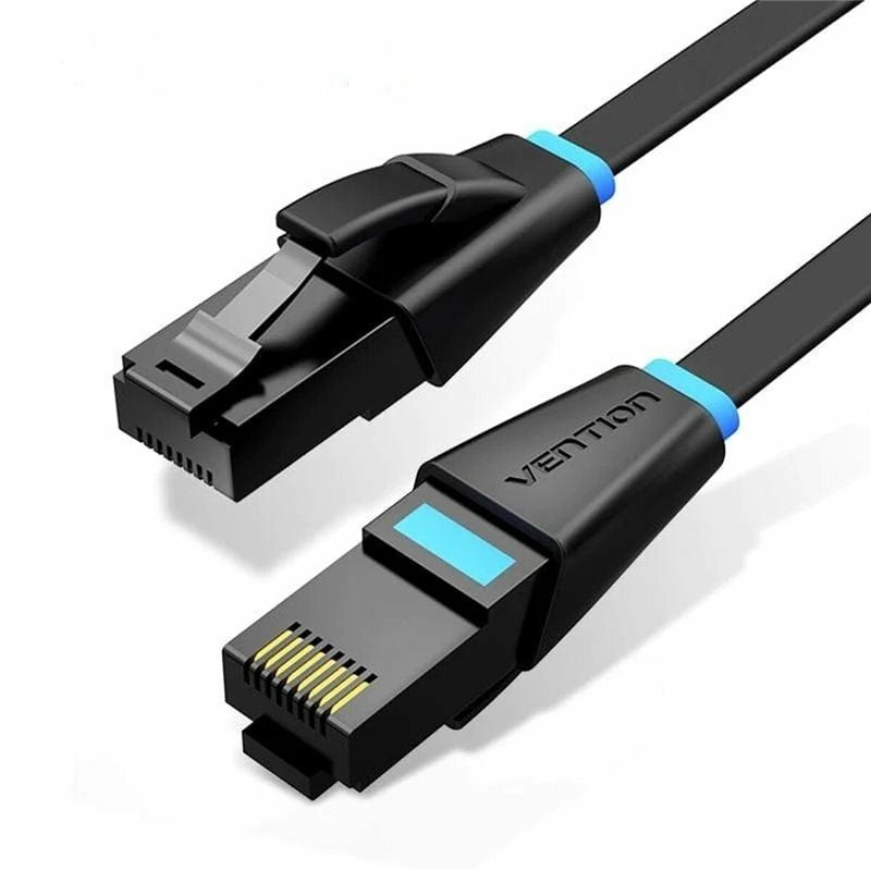 Câble Réseau Rigide UTP 6ème Catégorie Vention IBJBN Noir 15 m