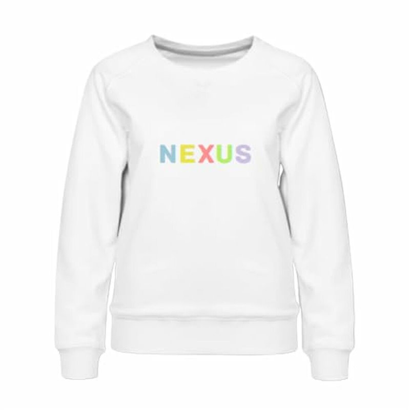 Sweat sans capuche homme Nexus Zubair Blanc