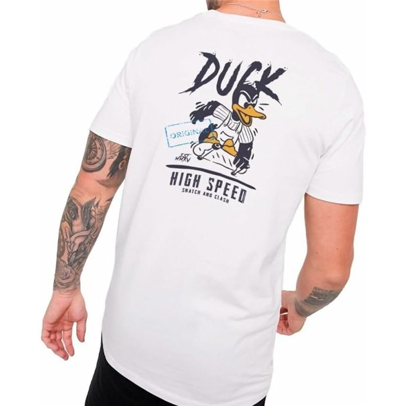 Image secondaire de T-shirt à manches courtes homme Snatch & Clash Duck Blanc