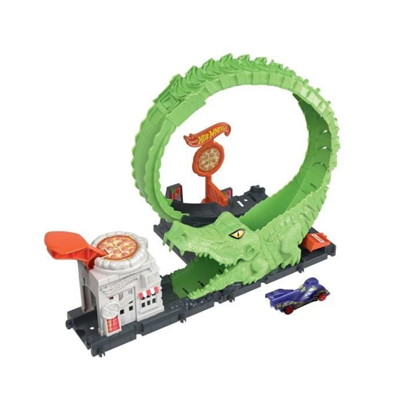 Hot Wheels-Looping Attaque de l'Alligator-Coffret, 1 voiture incluse - Hot Wheels - HKX39