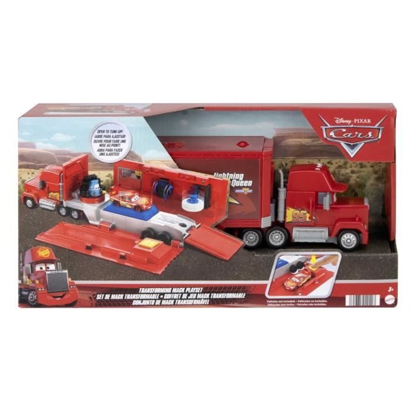 Image secondaire de Disney Pixar Cars - Coffret Mack Transformable - Petite Voiture - MATTEL - HDC75