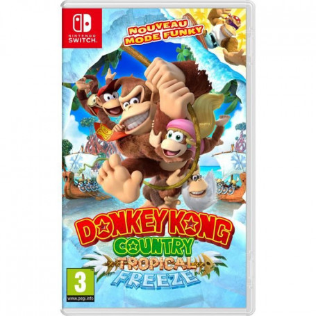 Donkey Kong Country : Tropical Freeze Jeu switch 62,99 €