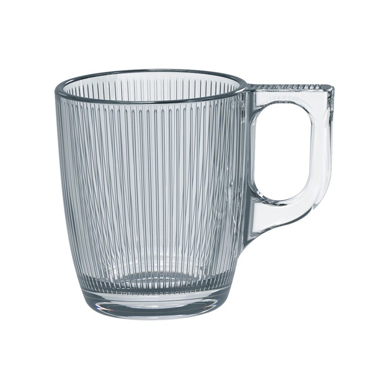 Image secondaire de Tasse Luminarc Stripy Transparent verre 90 ml (6 Unités)