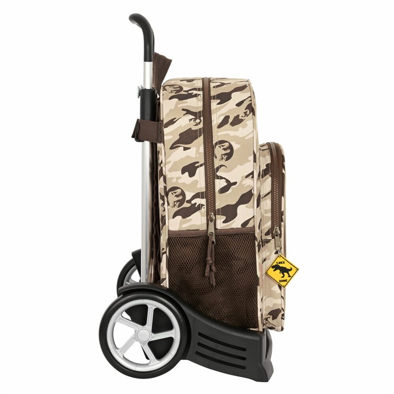 Image secondaire de Cartable à roulettes Jurassic World Dominion Marron (33 x 42 x 14 cm)