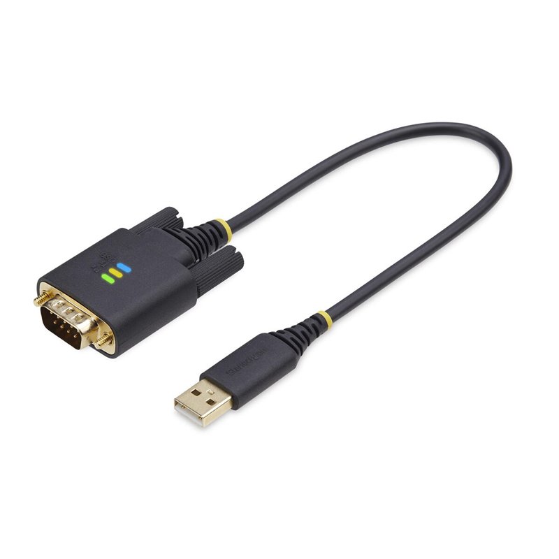 Image secondaire de Câble USB Startech 1P1FFC-USB-SERIAL Noir 30 cm