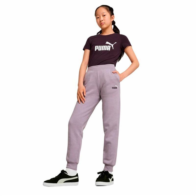 Pantalons de Survêtement pour Enfants Puma Essentials Violet