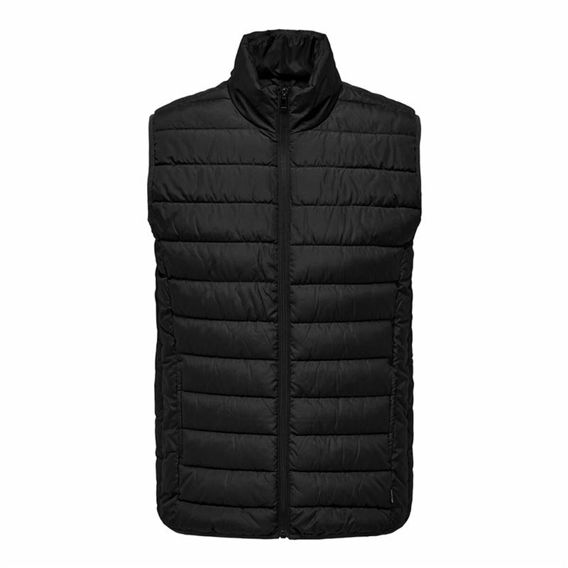 Gilet de Sport pour Homme Only & Sons brody Quilt Noir