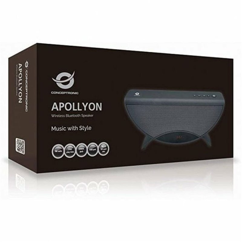 Image secondaire de Haut-parleurs bluetooth portables Conceptronic Doré 10 W