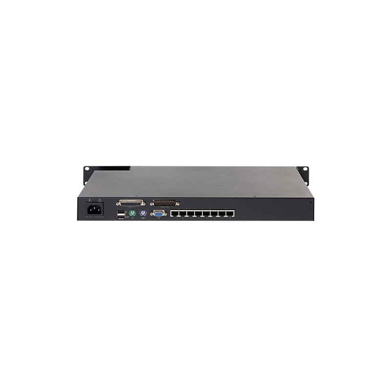 APC KVM0108A commutateur écran, clavier et souris Grille de montage Noir