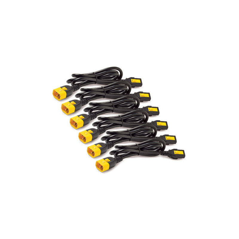 APC AP8702S-WW câble électrique Noir 0,61 m Coupleur C14 Coupleur C13