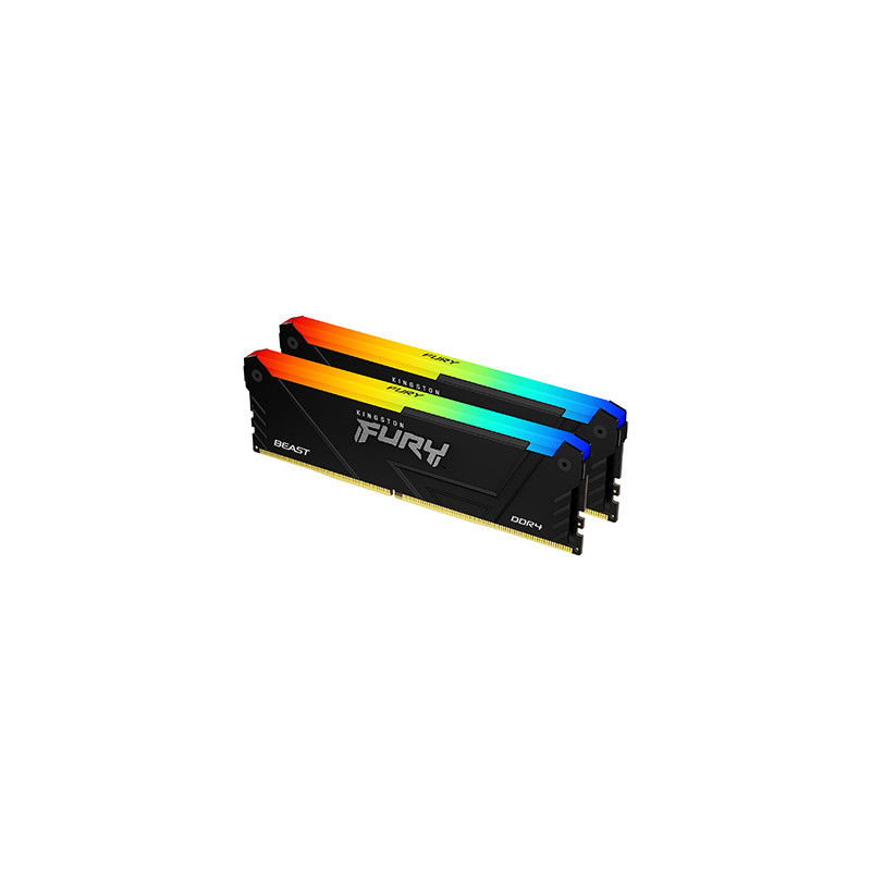 Kingston Technology FURY 64GB 3600MT/s DDR4 CL18 DIMM (Kits de 2) Beast RGB