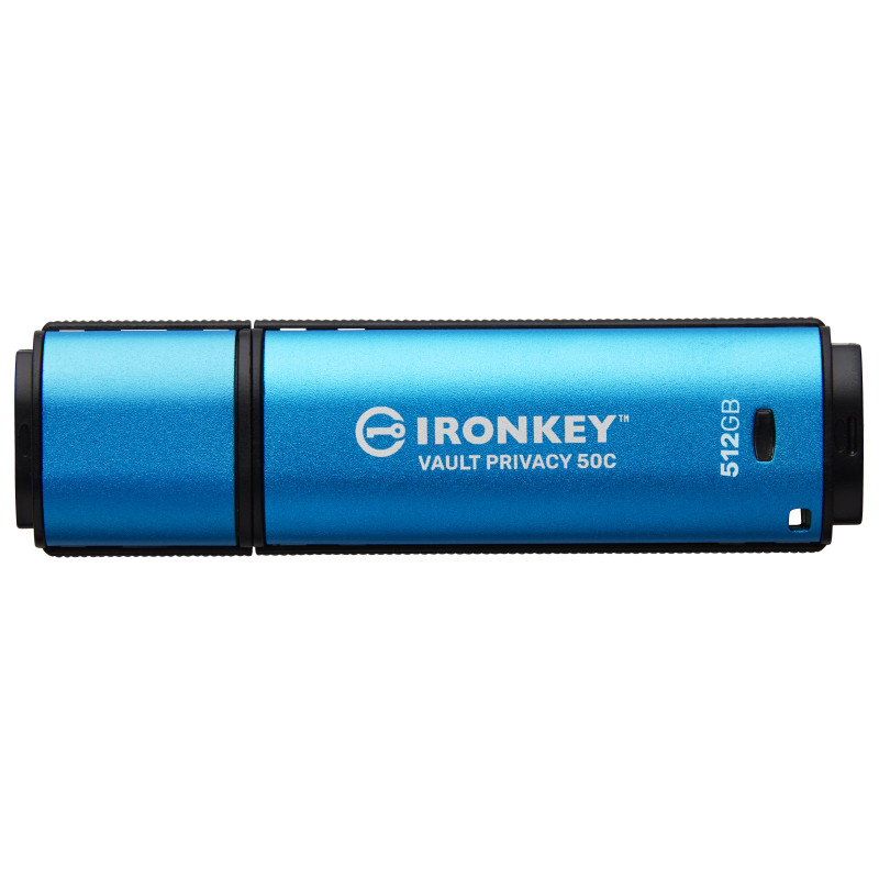 Kingston Technology IronKey 512 Go USB-C Vault Privacy 50C chiffrée AES-256, FIPS 197