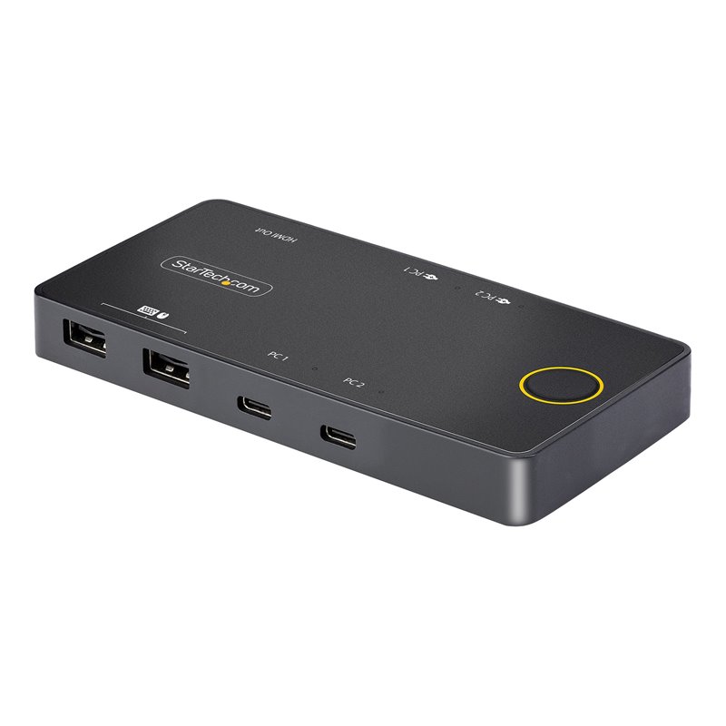 Image secondaire de StarTech.com C2-H46-UC2-PD-KVM commutateur écran, clavier et souris Noir