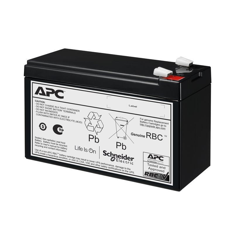 Image secondaire de APC APCRBC175 Batterie de l'onduleur Sealed Lead Acid (VRLA) 12 V 9 Ah