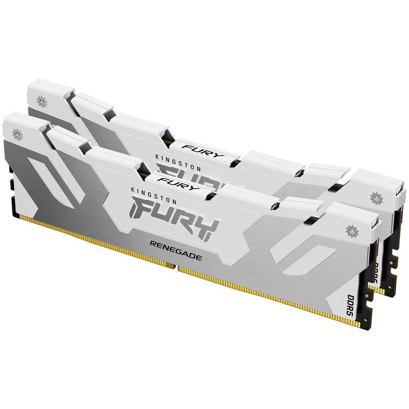 Image secondaire de Kingston Technology FURY DIMM DDR5 CL36 32 Go 6800 MT/s (kit de 2) Renegade Blanc XMP