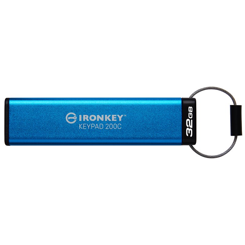 Image secondaire de Kingston Technology IronKey Keypad 200C USB-C de 32 Go, FIPS 140-3 niveau 3 (en attente) AES-256