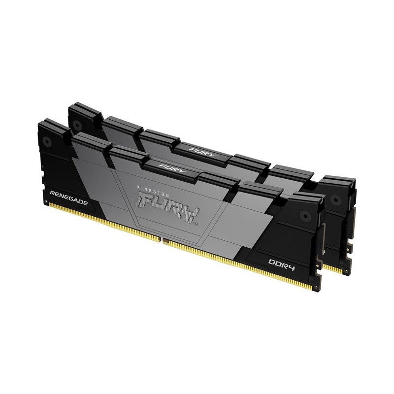 Image secondaire de Kingston Technology FURY 64 Go 3200 MT/s DDR4 CL16 DIMM (Kits de 2) Renegade Black