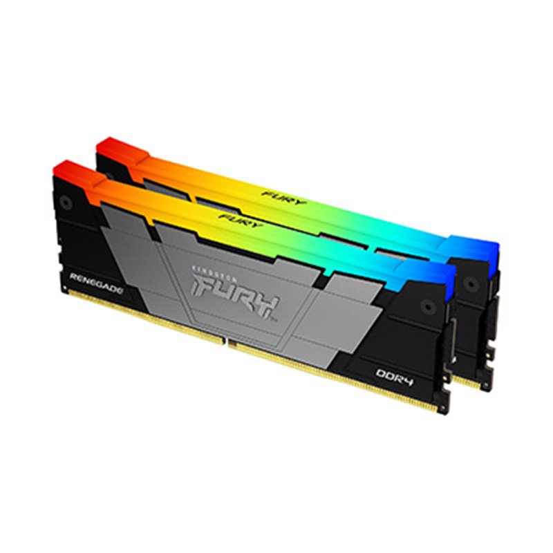 Image secondaire de Kingston Technology FURY 16 Go 4000 MT/s DDR4 CL19 DIMM (Kits de 2) Renegade RGB