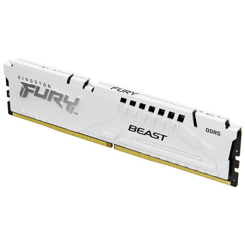 Image secondaire de Kingston Technology FURY Beast 32 Go 6400 MT/s DDR5 CL32 DIMM White XMP