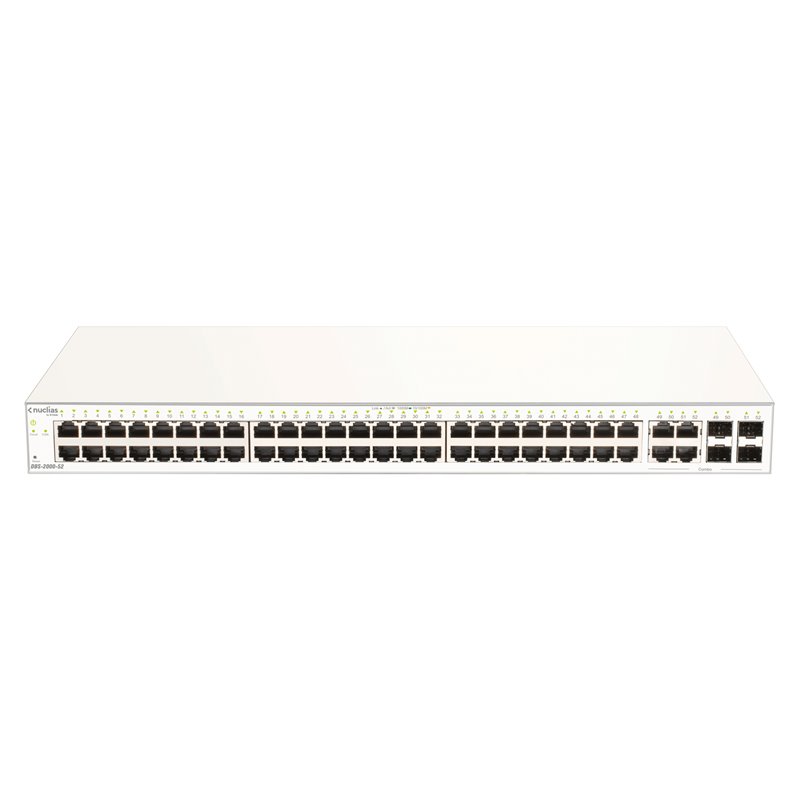 Image secondaire de D-Link DBS-2000-52 commutateur réseau Géré L2 Gigabit Ethernet (10/100/1000) Gris