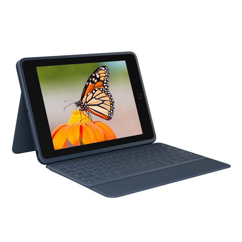 Image secondaire de Logitech Rugged Combo 3 Bleu Smart Connector QZERTY Anglais britannique
