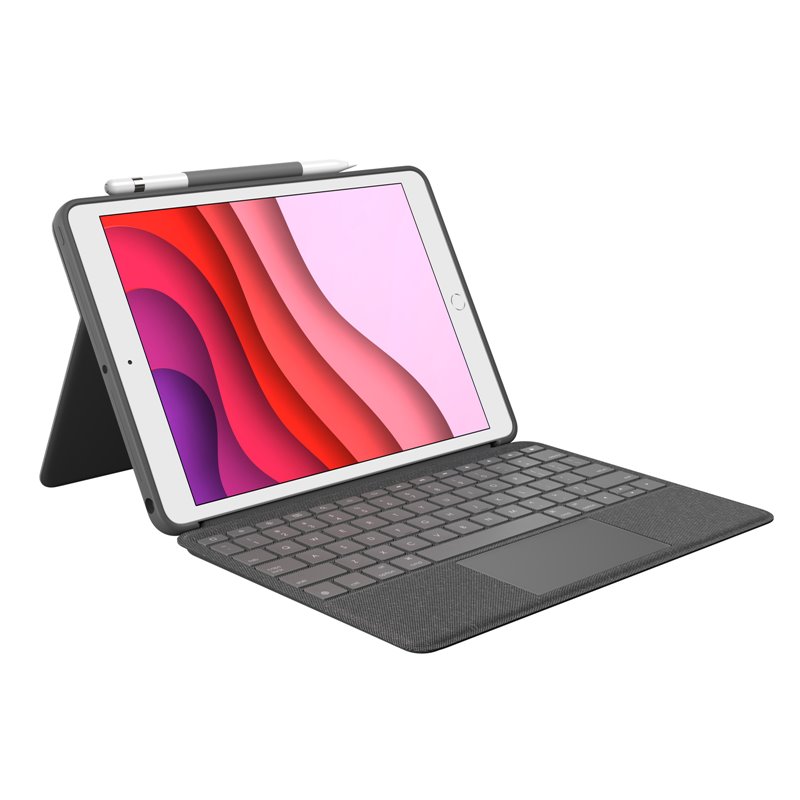 Image secondaire de Logitech Combo Touch Graphite Smart Connector QWERTY Nordique