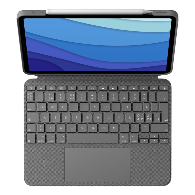Image secondaire de Logitech Combo Touch Gris Smart Connector QWERTY Nordique