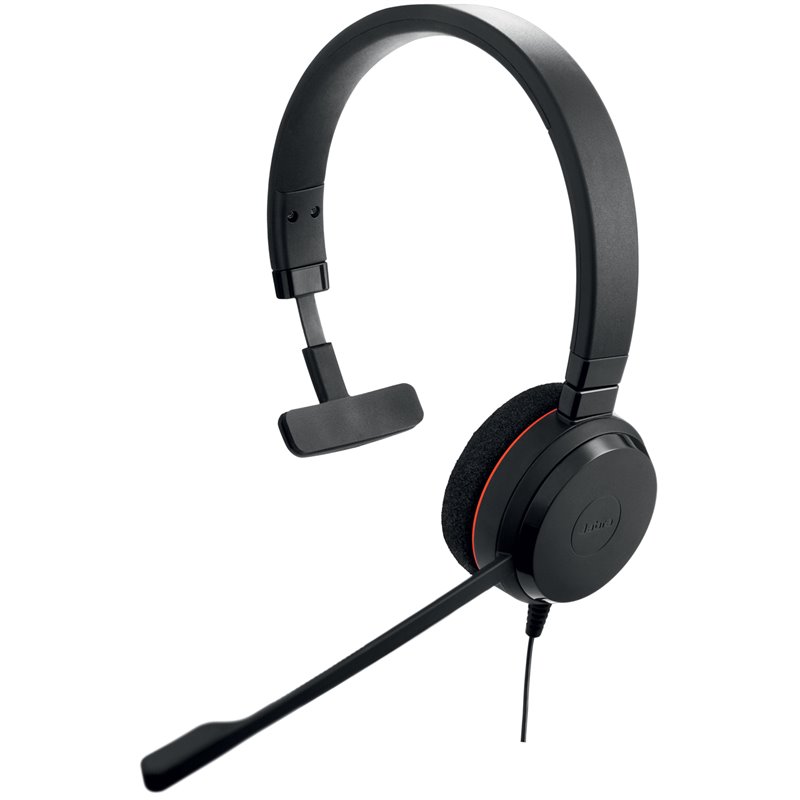 Image secondaire de Jabra Evolve 20 USB-C UC Mono Casque Avec fil Arceau Bureau/Centre d'appels USB Type-C Noir