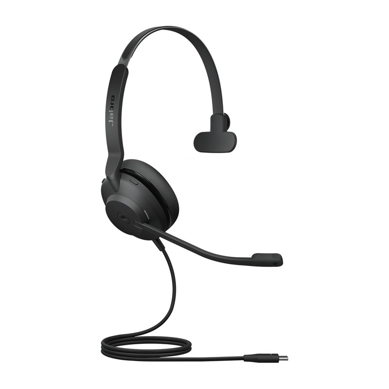 Image secondaire de Jabra Evolve2 30, MS Mono Casque Avec fil Arceau Bureau/Centre d'appels USB Type-C Noir