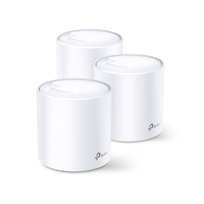 Image secondaire de TP-Link Deco X60 Bi-bande (2,4 GHz / 5 GHz) Wi-Fi 6 (802.11ax) Blanc 2 Interne
