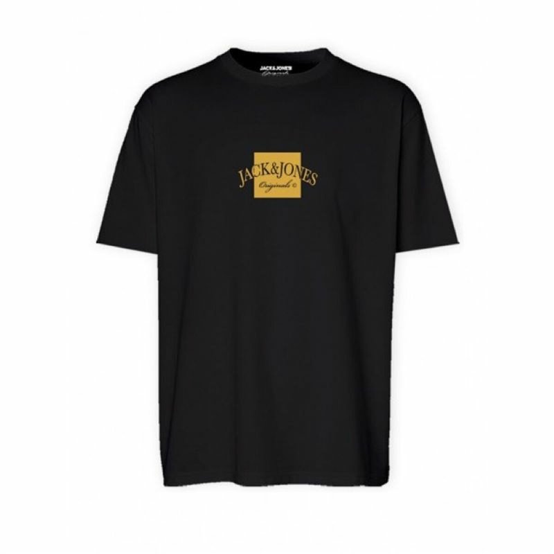 T-shirt à manches courtes homme Jack & Jones JORBOSTON Noir