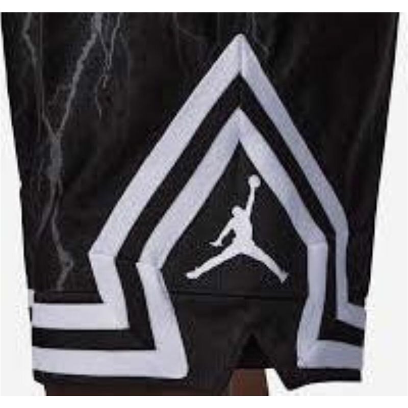 Image secondaire de Short de Sport pour Enfants Jordan JDN MJ AOP DIAMOND SHORT 95C890 F66 Noir