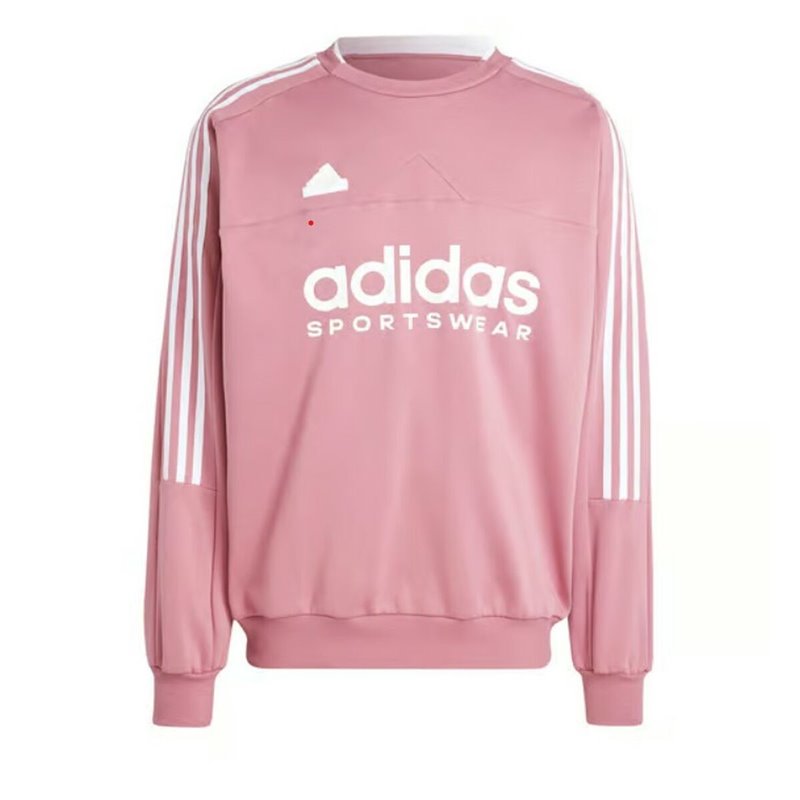 Sweat sans capuche homme Adidas TIRO FLEECE CREW IW5942 Rose