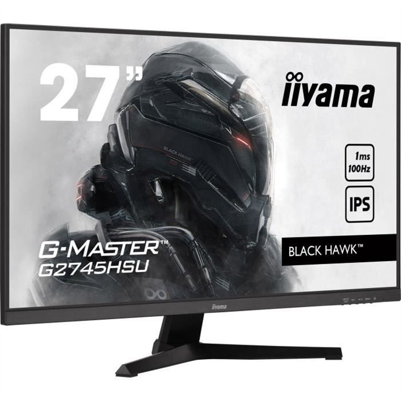 Image secondaire de Écran PC - IIYAMA - G2745HSU-B2 - 27 FHD - IPS - 100Hz - 1ms - HDMI/DP/USB HUB - Noir