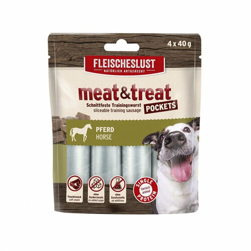 Image secondaire de Snack pour chiens Fleischeslust 24079_40_A Cheval