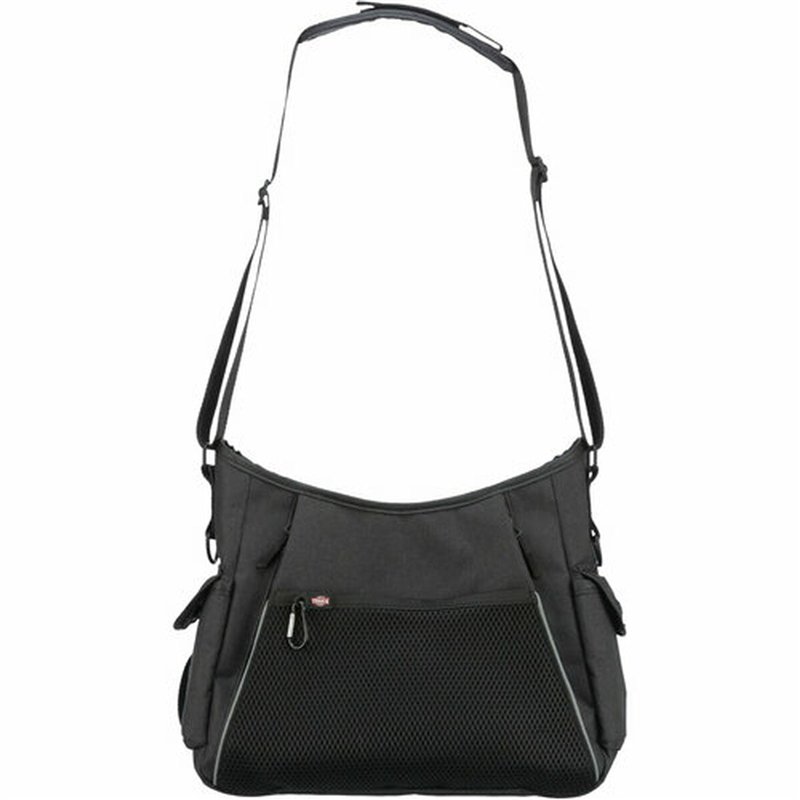 Image secondaire de Sac en bandoulière pour animaux de compagnie Trixie Anthracite Polyester 34 × 29 × 9 cm
