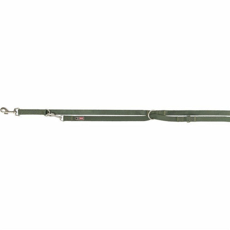 Image secondaire de la laisse réglable pour chien Trixie Premium Vert Olive L/XL