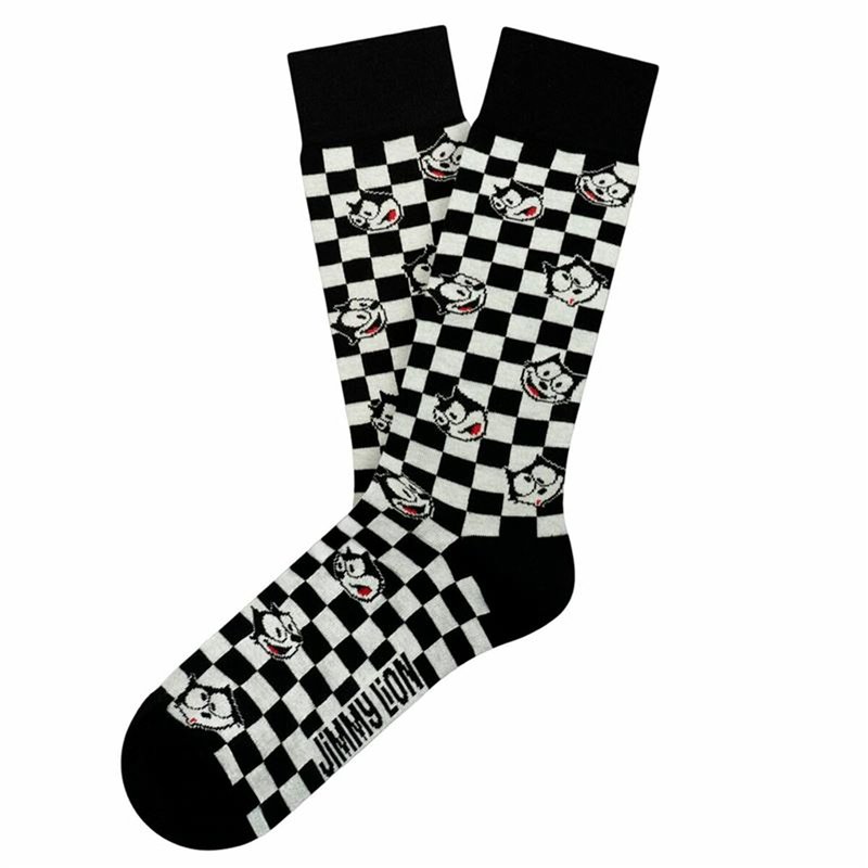 Image secondaire de Chaussettes Jimmy Lion Felix Check Noir 41-46