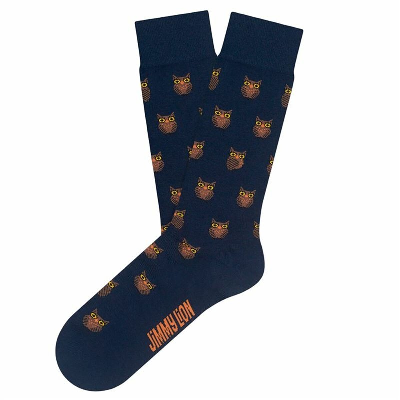 Image secondaire de Chaussettes Jimmy Lion Owls Bleu foncé 36-40