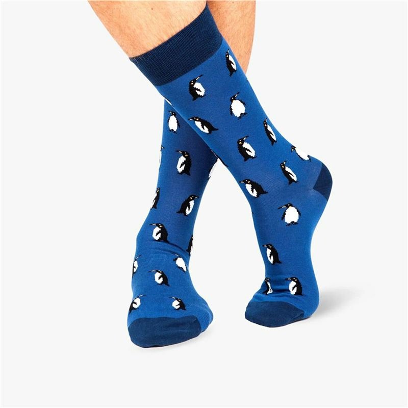 Image secondaire de Chaussettes Jimmy Lion Penguins Bleu 36-40