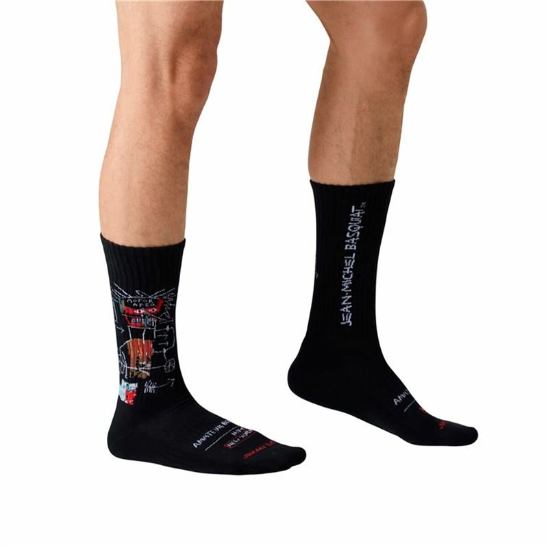 Image secondaire de Chaussettes Jimmy Lion Basquiat Gem Spa Noir 36-40