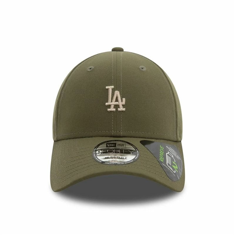 Image secondaire de Casquette de Sport New Era REPREVE MINI LOGO 9FORTY LA Dodgers NOV Olive Taille unique