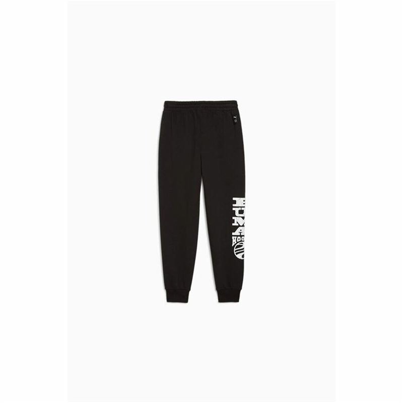 Image secondaire de Short de Sport pour Enfants Puma Basketball Blueprint Pants Fl. Infantil Noir