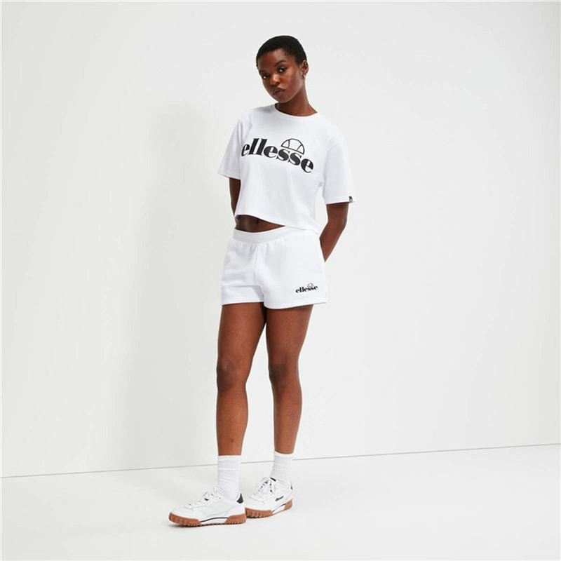 Image secondaire de Short de Sport pour Femme Ellesse Kyrana Loopback Blanc