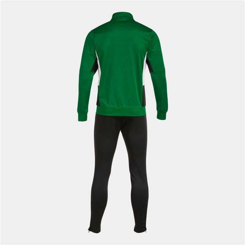 Image secondaire de Survêtement pour Adultes Joma Sport Danubio II Noir Vert Enfant Homme 2 Pièces